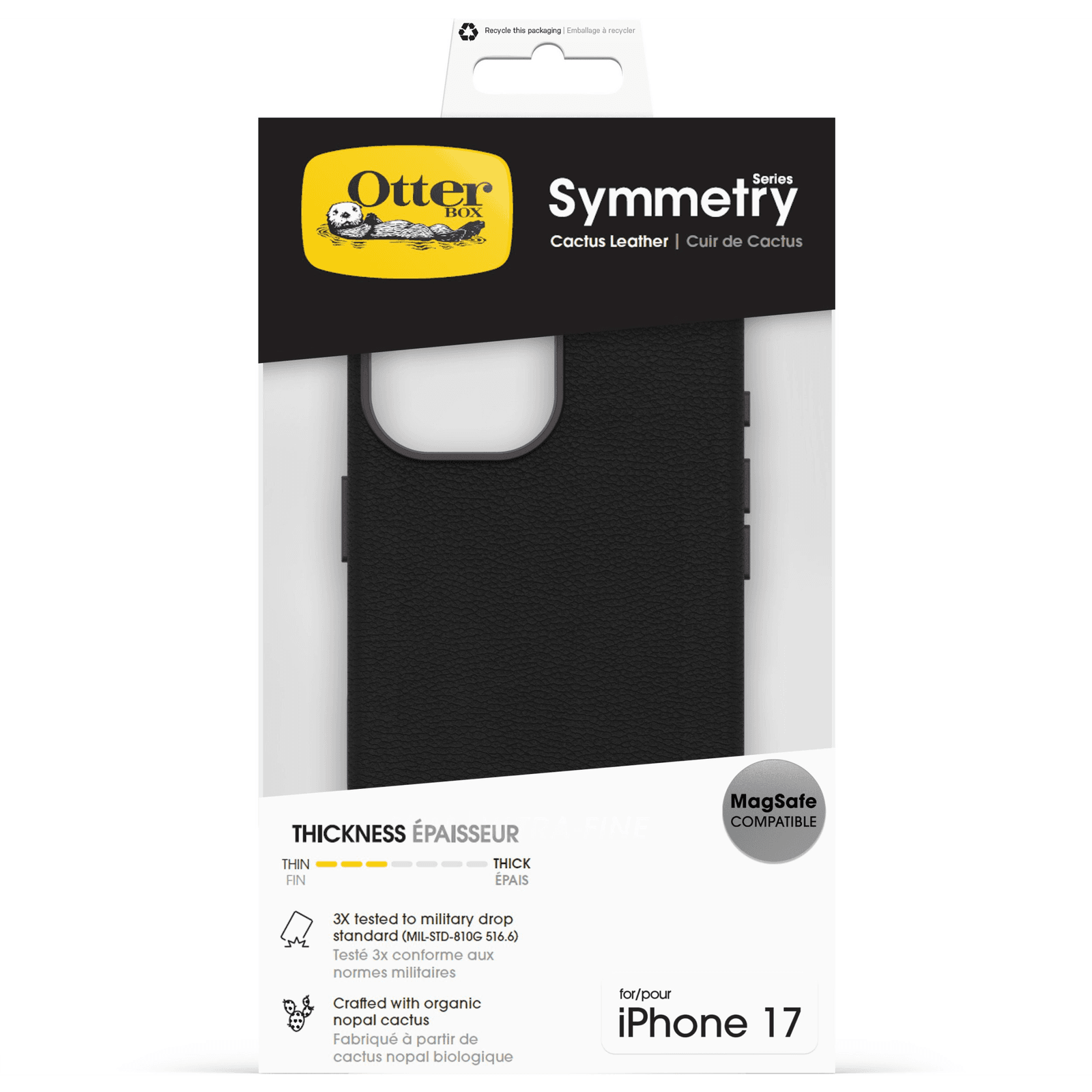 Kryt Otterbox pre Apple iPhone 13, iPhone 14, iPhone 15, iPhone 16e čierny