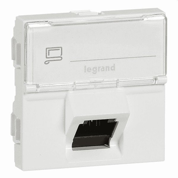 Legrand 076508 zásuvka RJ-45 Biela