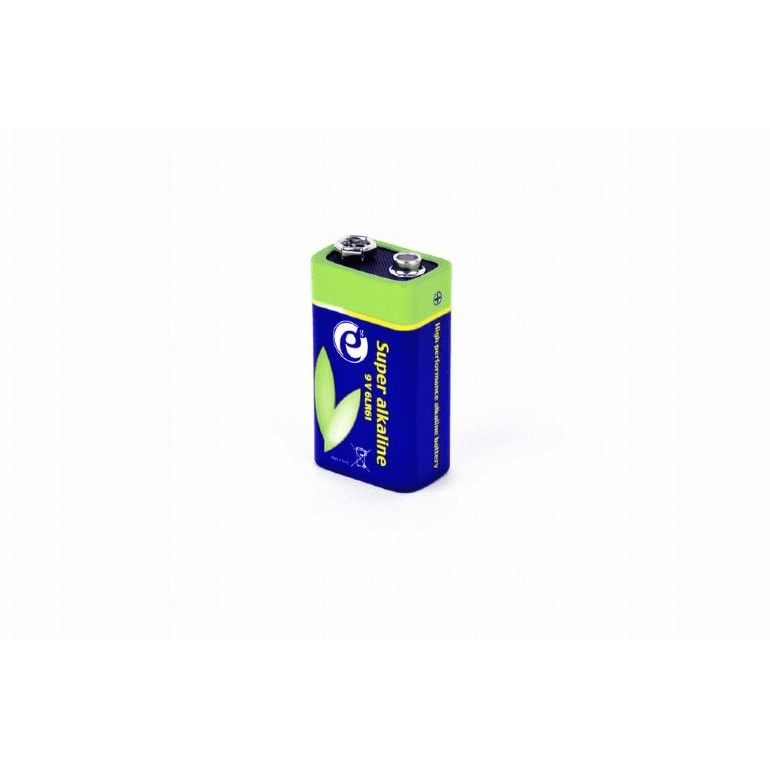 Alkalická batéria Gembird 9V (6F22) 1 ks