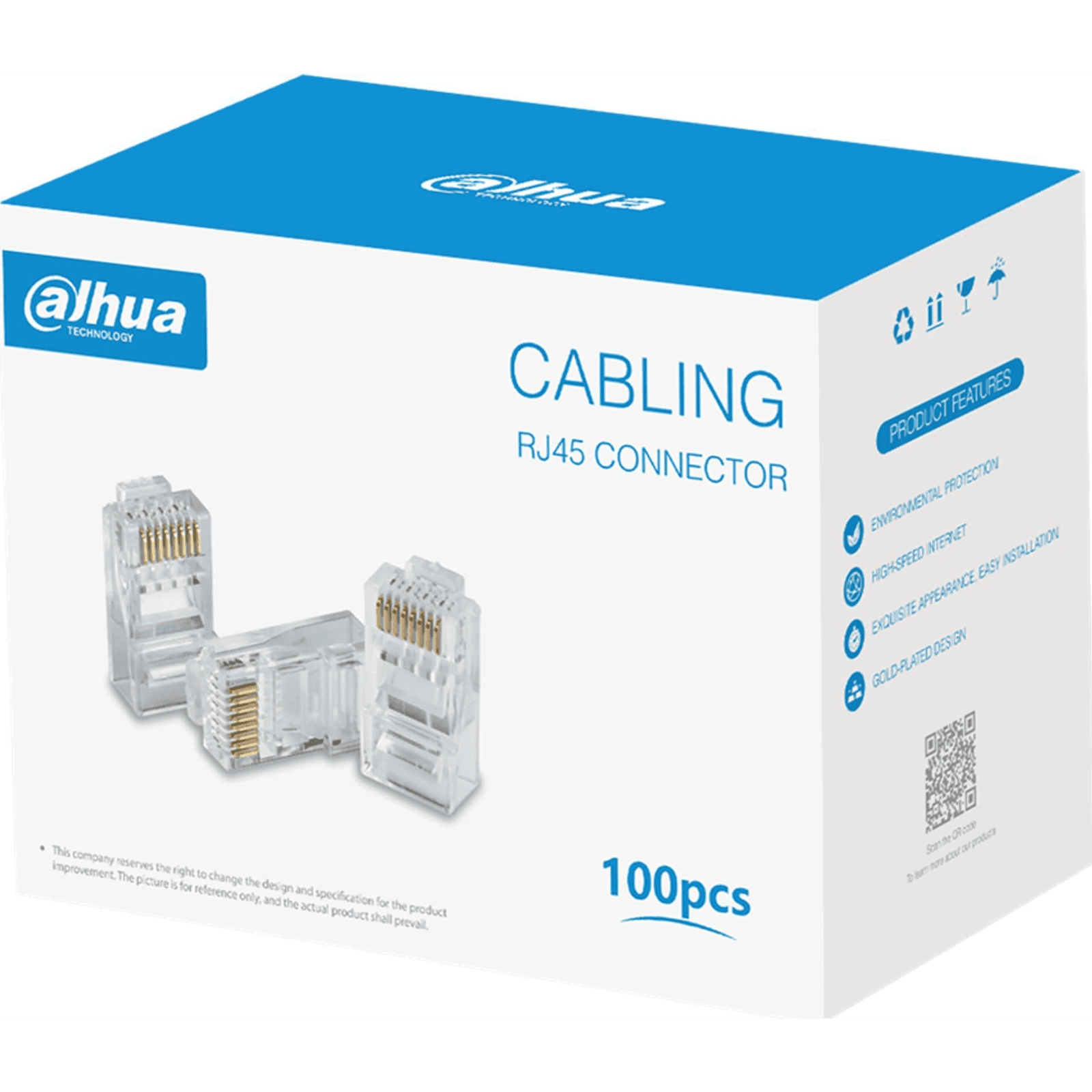 Dahua Technology DH-PFM976-531 káblový konektor RJ-45 Priehľadná