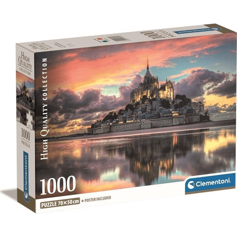Clementoni 39769 puzzle 1000 kusov Budovy