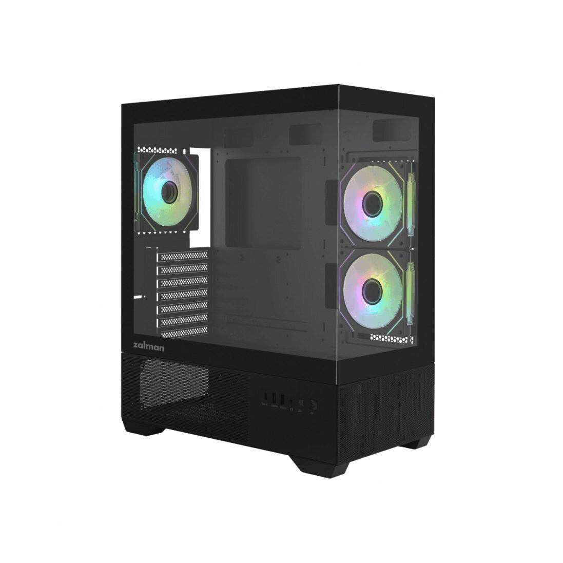 Skrinka Zalman CHRONIX V2 Midi Tower čierna