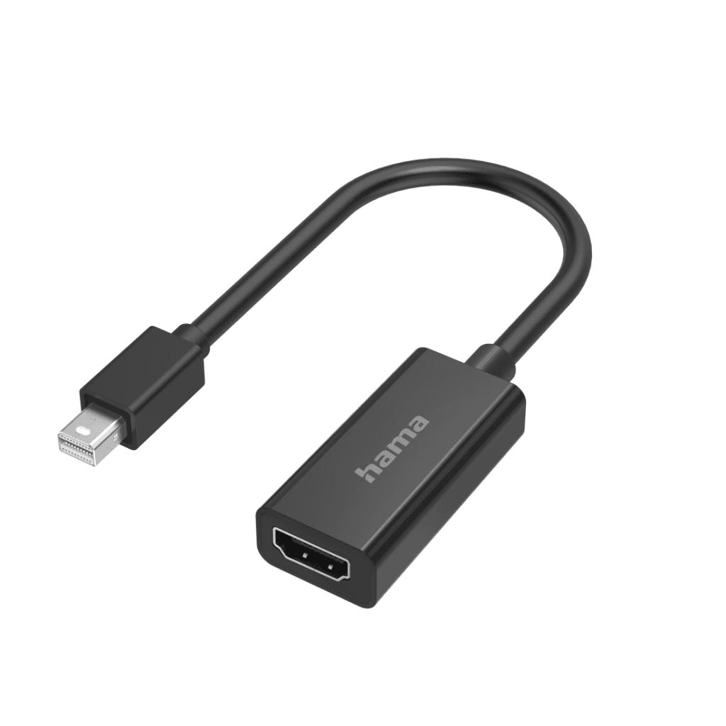 Hama 00200332 adaptér na video kábel Mini DisplayPort HDMI Čierna