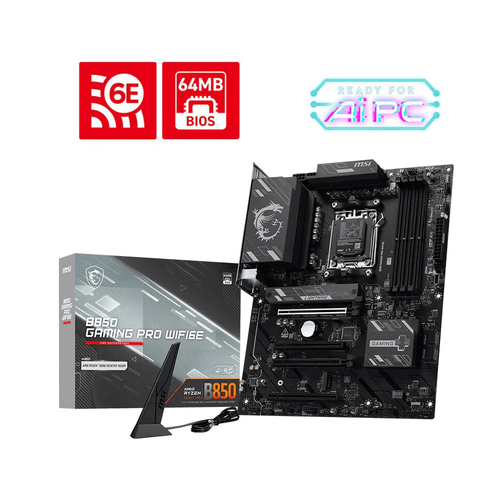 Základná doska ATX MSI B850 GAMING PRO WIFI6E