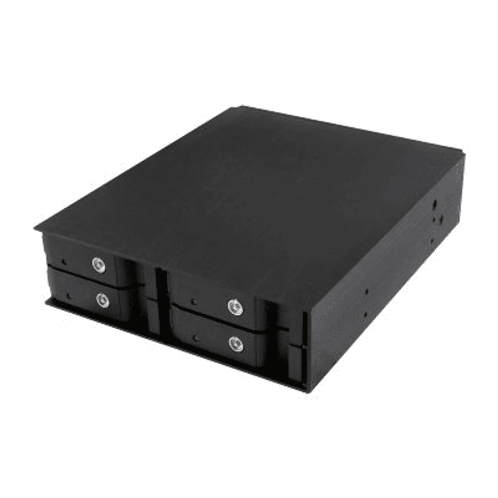ICY BOX IB-2240SSK 13,3 cm (5.25") Priečinok pre úložnú jednotku Čierna