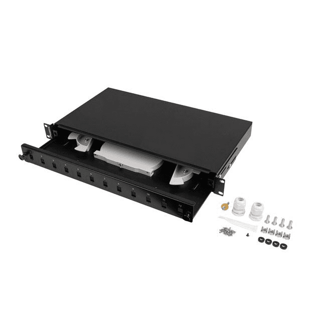 Optický prepínač RACK 1U 12x SC LC 19"