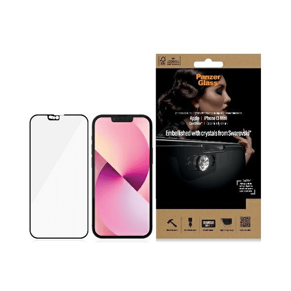 PanzerGlass 2750 chránič obrazovky a chrbta mobilného telefónu Číra ochranná fólia na displej Apple 1 kusov
