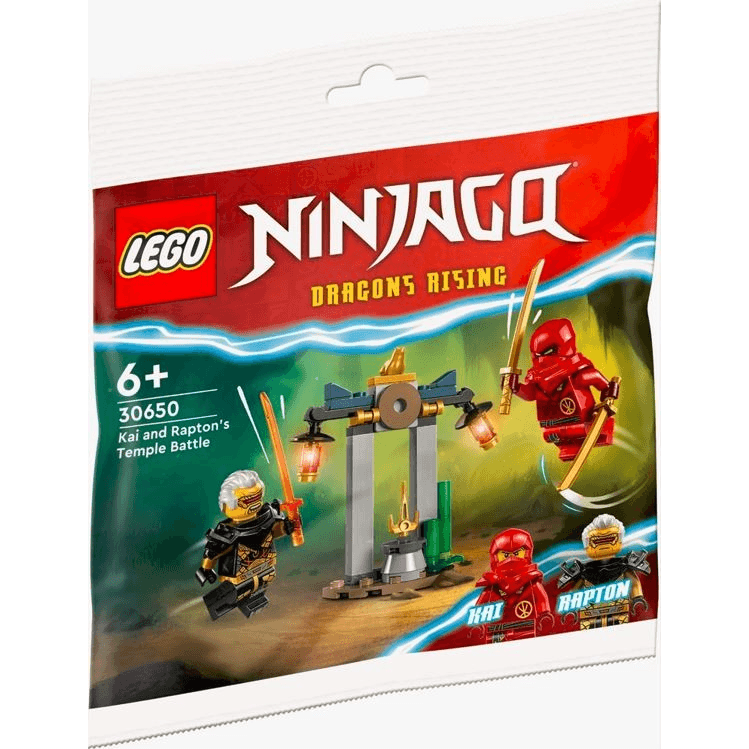 LEGO Ninjago Bitka Kaia a Raptona v chráme 30650