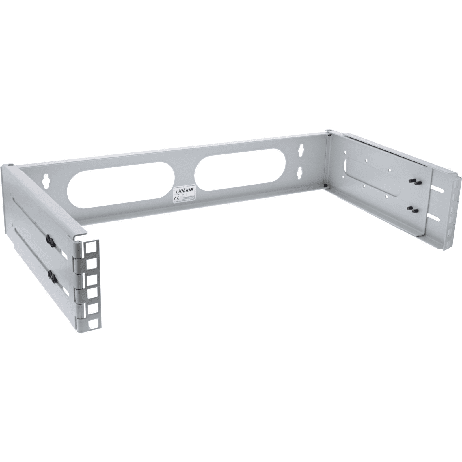 InLine 19102C rack 2U Nástenný regál Šedá