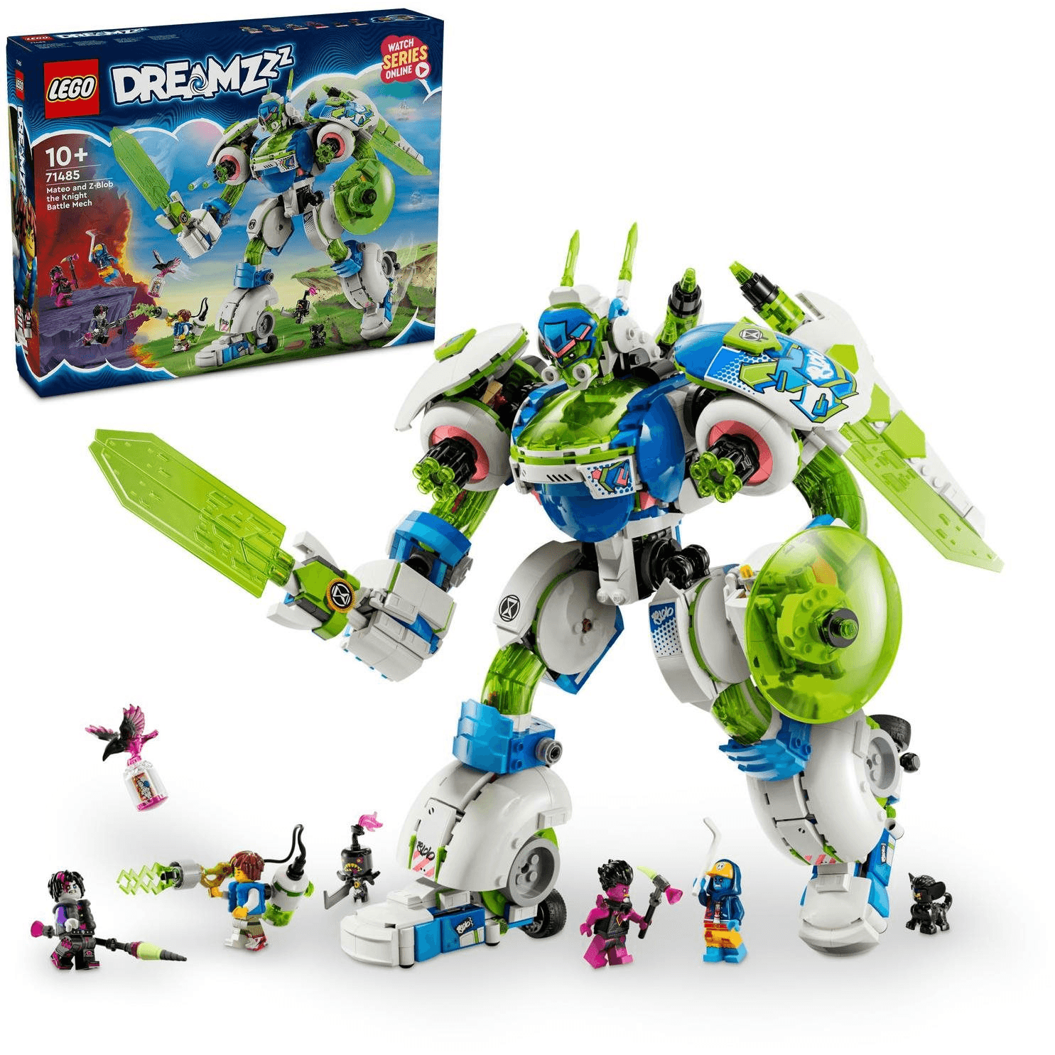 LEGO 71485 DREAMZzz Mech-rytier Mateo a Z-Blob