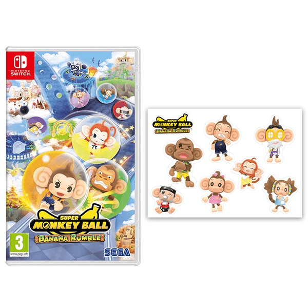 Nintendo Super Monkey Ball Banana Rumble (Switch) Štandardný Viacjazyčný Nintendo Switch