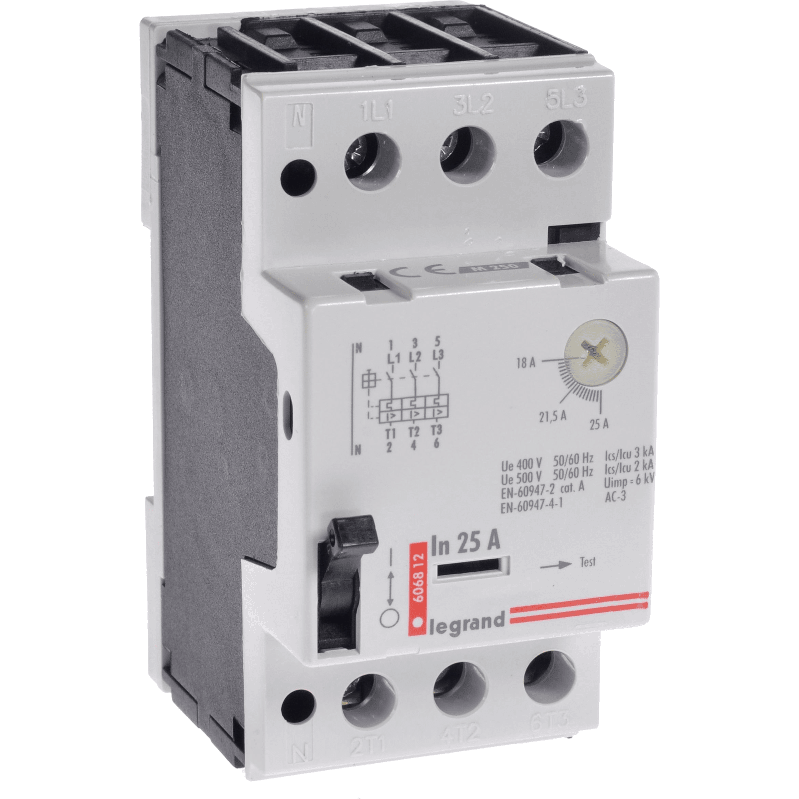 Motorový istič Legrand 606812 18-25 A