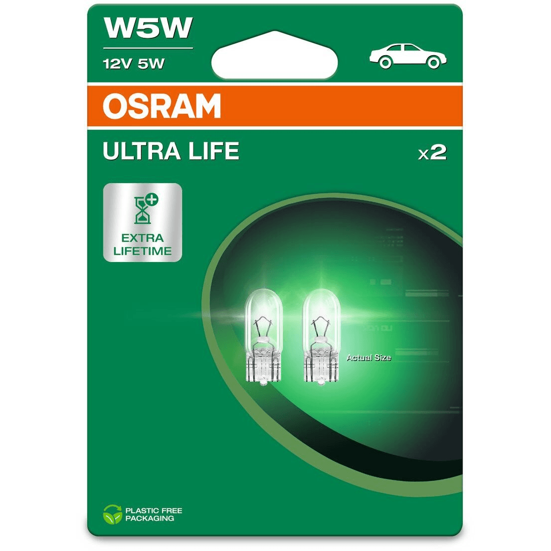 Žiarovky Osram Ultra Life W5W 5 W 2 ks