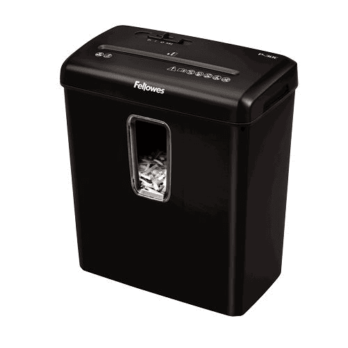 Fellowes Powershred P-30C skartovač Krížové rezanie 22 cm Čierna