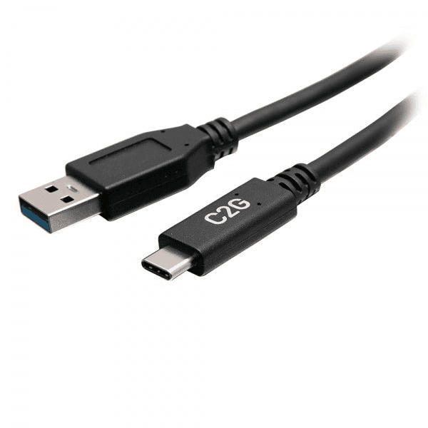C2G C2G28874 USB kábel USB 3.2 Gen 1 (3.1 Gen 1) 0,15 m USB C USB A Čierna