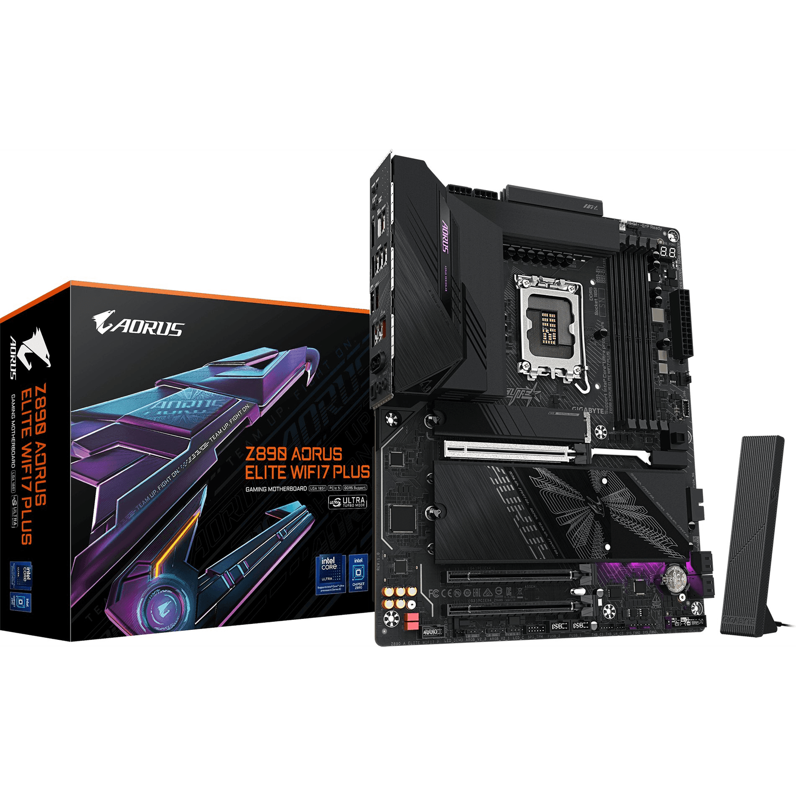 GIGABYTE Z890 AORUS ELITE WIFI7 PLUS Intel Z890 LGA 1851 (Socket V1) ATX
