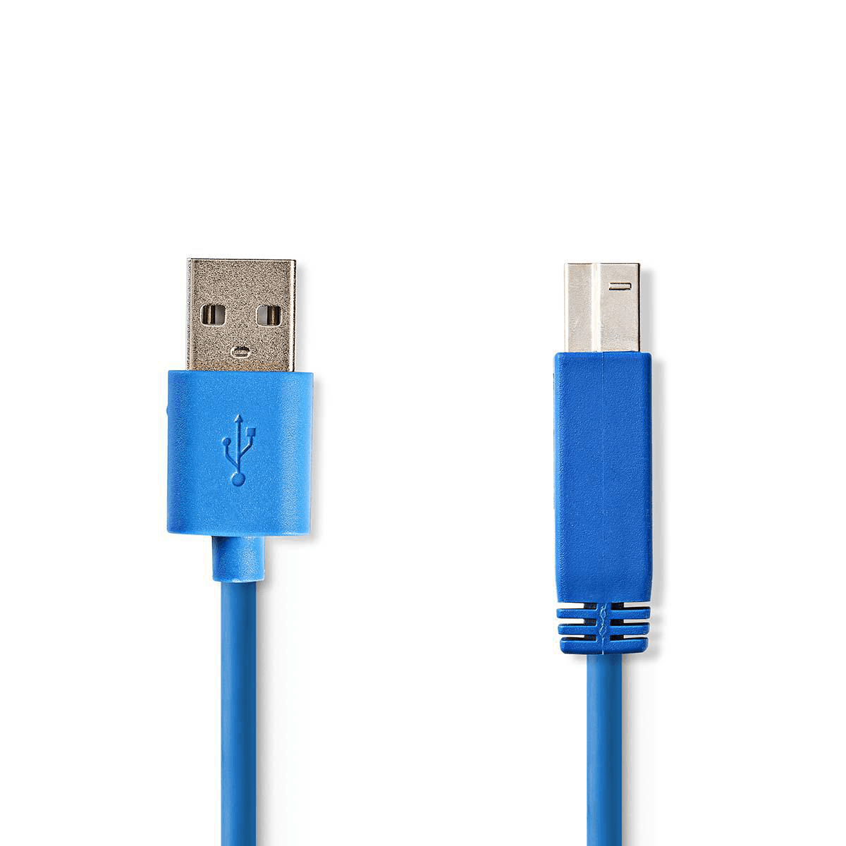 Kábel USB - USB-B Nedis CCGP61100BU30 modrý 3m