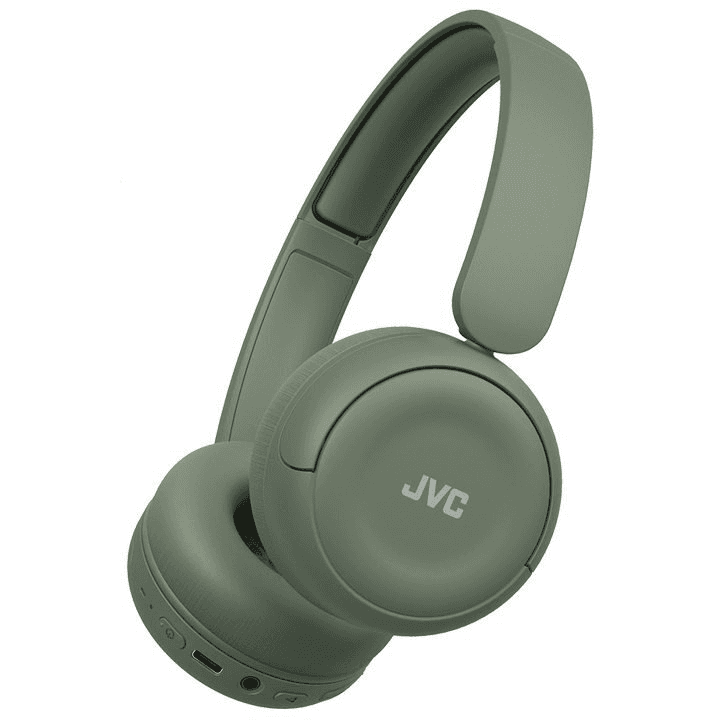 JVC HA-S59W Slúchadlá s mikrofónom Káblový a bezdrôtový Pres hlavu Hudba / bežné USB Typ-C Bluetooth Zelená