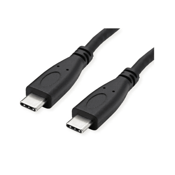 ROLINE Kábel USB 3.2 Gen 2 PD 20V5A s Emark, C-C M/M čierny 1m