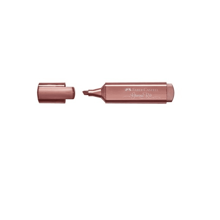 Červený zvýrazňovač Faber-Castell 1 ks