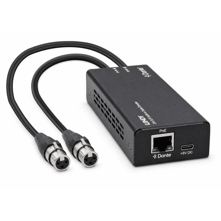 Lindy 70618 audio prevodník Čierna