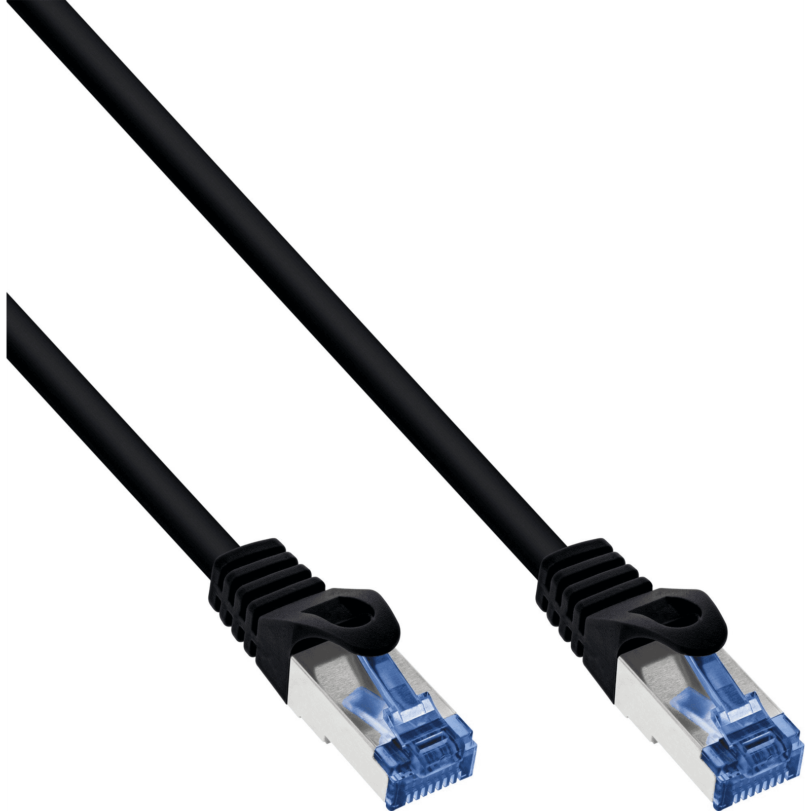 InLine 73840S sieťový kábel Čierna 40 m Cat6a S/FTP (S-STP)