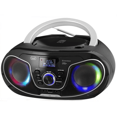 Rádio s CD prehrávačom Trevi cmp588 Bluetooth, čierne
