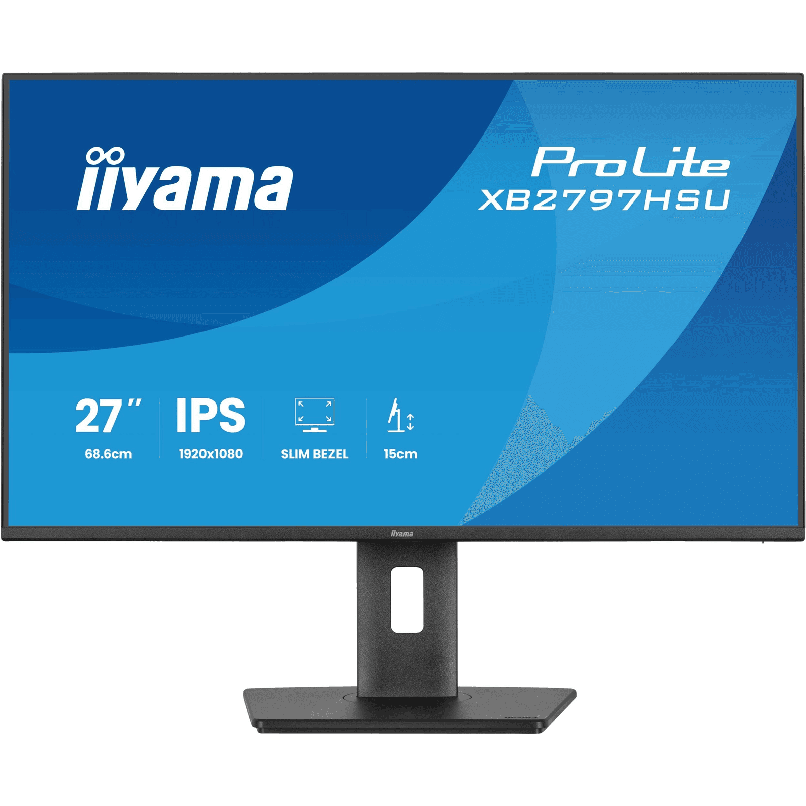 iiyama ProLite XB2797HSU-B1 LCD monitor 68,6 cm (27") 1920 x 1080 px Full HD LED Čierna