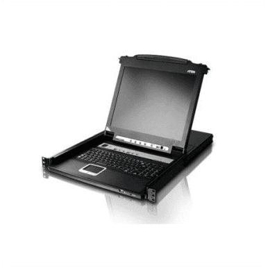 ATEN CL5708M-ATA-AG racková konzola 43,2 cm (17") Čierna 1U