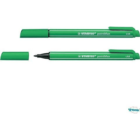 STABILO pointMax liner Stredná Zelená 1 kusov