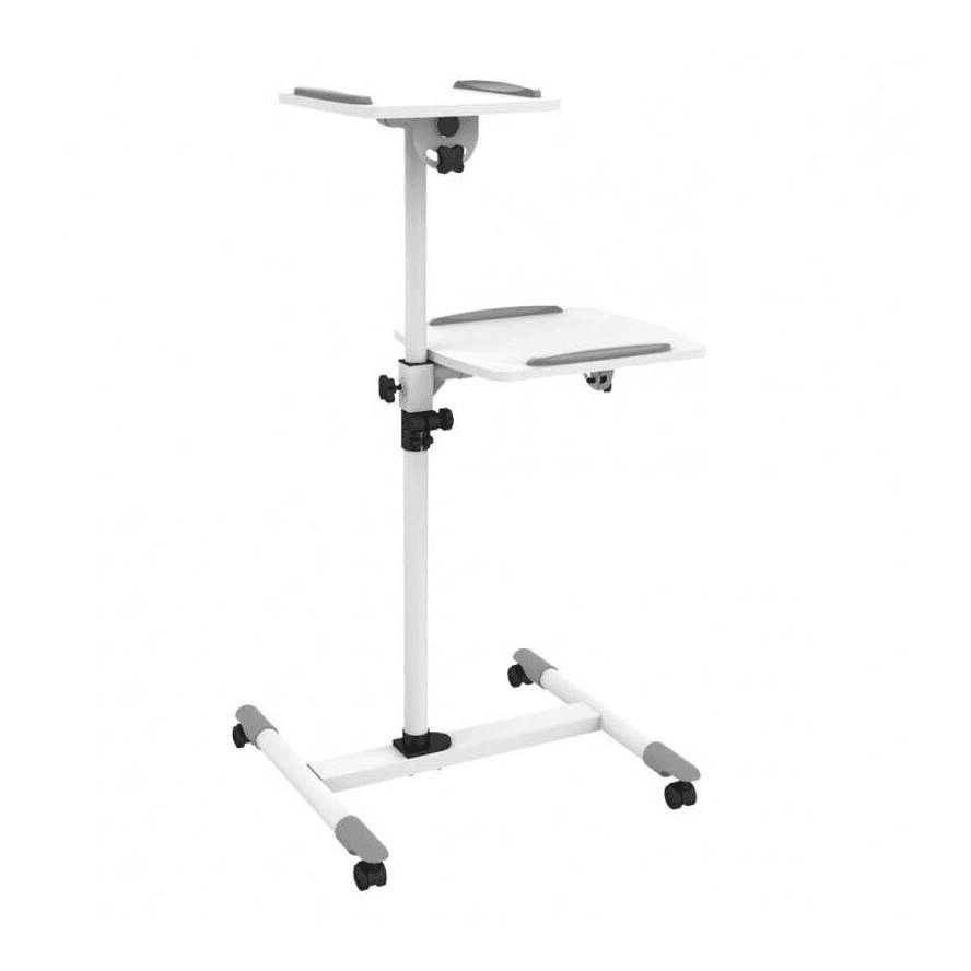 Techly ICA-TB TPM-6 multimediálny vozík a stojan Biela