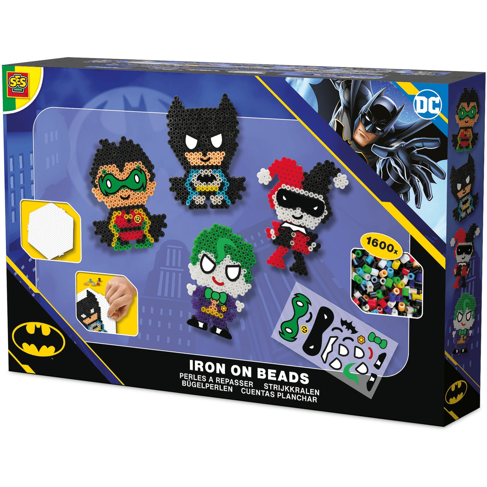 SES Creative DC Batman - Iron on beads set figures
