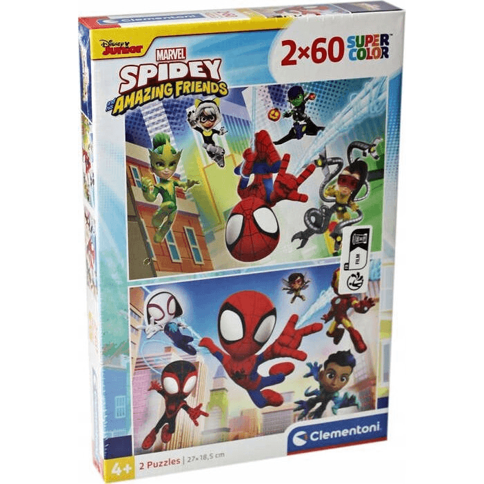 Clementoni Spidey & His Amazing Friends Puzzle 60 kusov Komiks