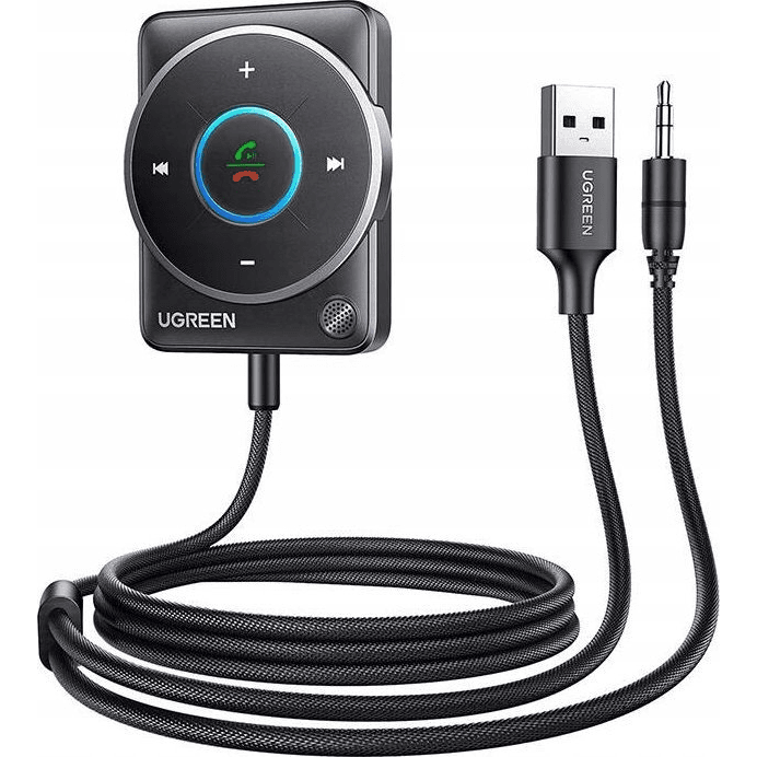Bluetooth 5.4 USB adaptér/vysielač + 3,5 mm AUX mini jack mikrofón Ugreen