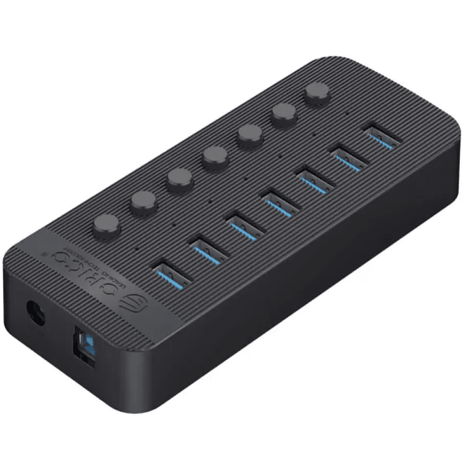 USB Hub Orico CT2U3-7AB-EU-BK-BP 7 portov