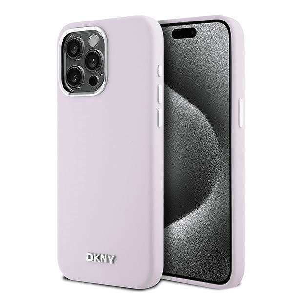 Zadný Kryt DKNY pre Apple iPhone 15 Pro Max Ikonik Choupette čierny