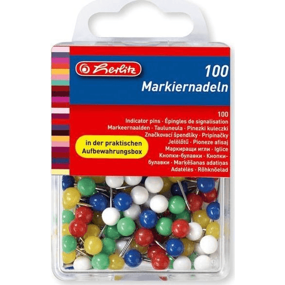 Pripináčiky guľôčky, 100 kusov