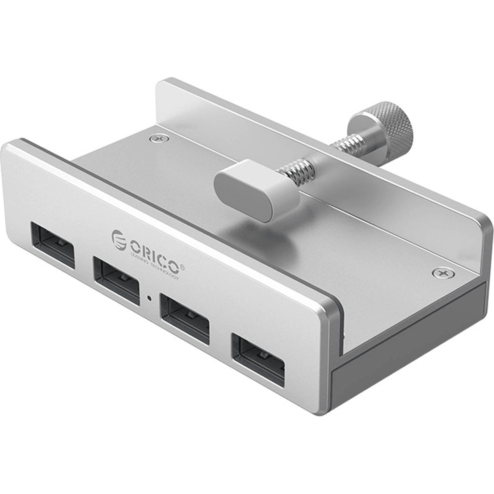 Aktívny USB hub Orico MH4PU-P-SV-BP 4x USB-A 3.0 5Gbps