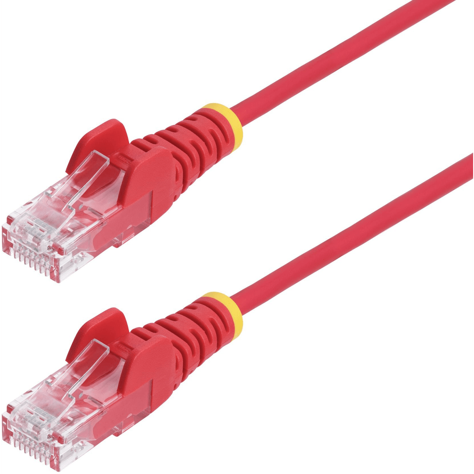 StarTech.com N6PAT250CMRDS sieťový kábel Červená 2,5 m Cat6 U/UTP (UTP)