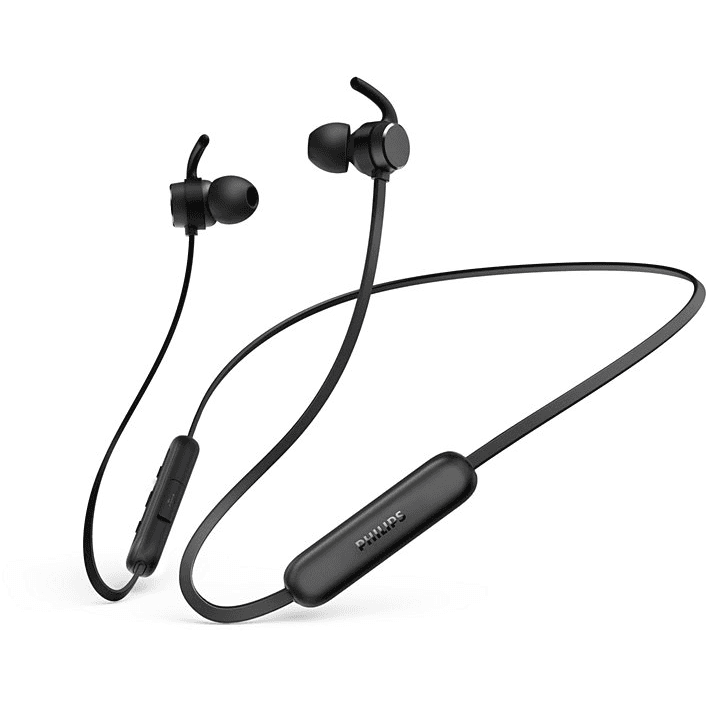 Philips 1000 series TAE1209BK/00 slúchadlo / náhlavná súprava Slúchadlá s mikrofónom Bezdrôtový Do ucha, Náramok na krk Hovory / hudba / šport / bežné Bluetooth Čierna