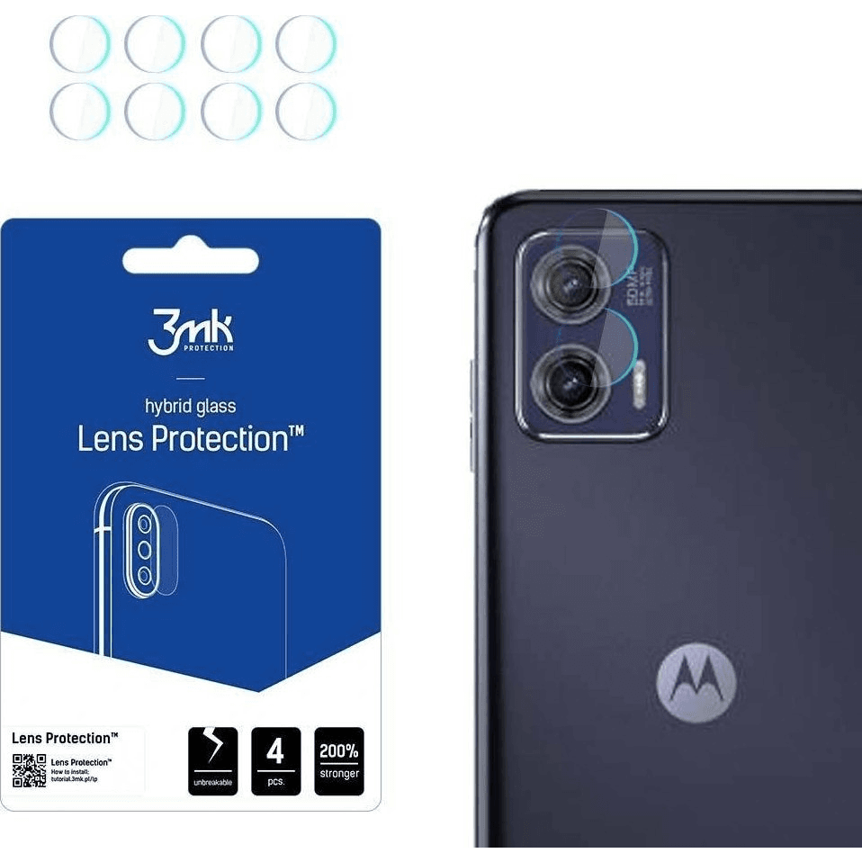 Hybridné sklo 3MK pre Motorola Moto G73 4 ks