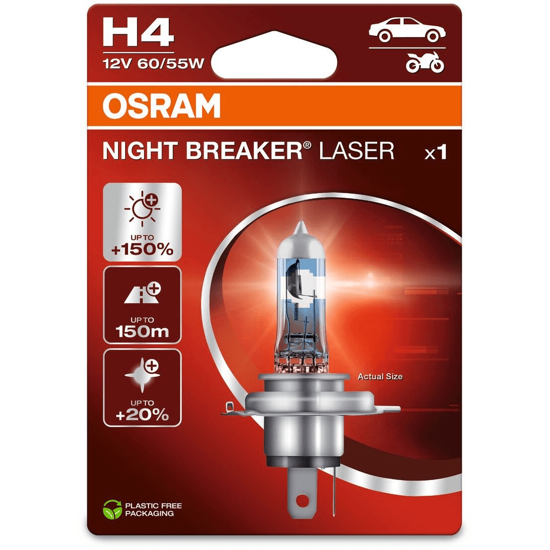 Žiarovka Osram H0KLH5 H4 60/55 W 1 ks