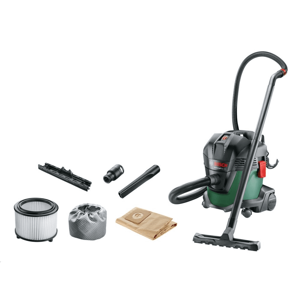 Bosch UniversalVac 15 Čierna, Zelená 15 L 1000 W