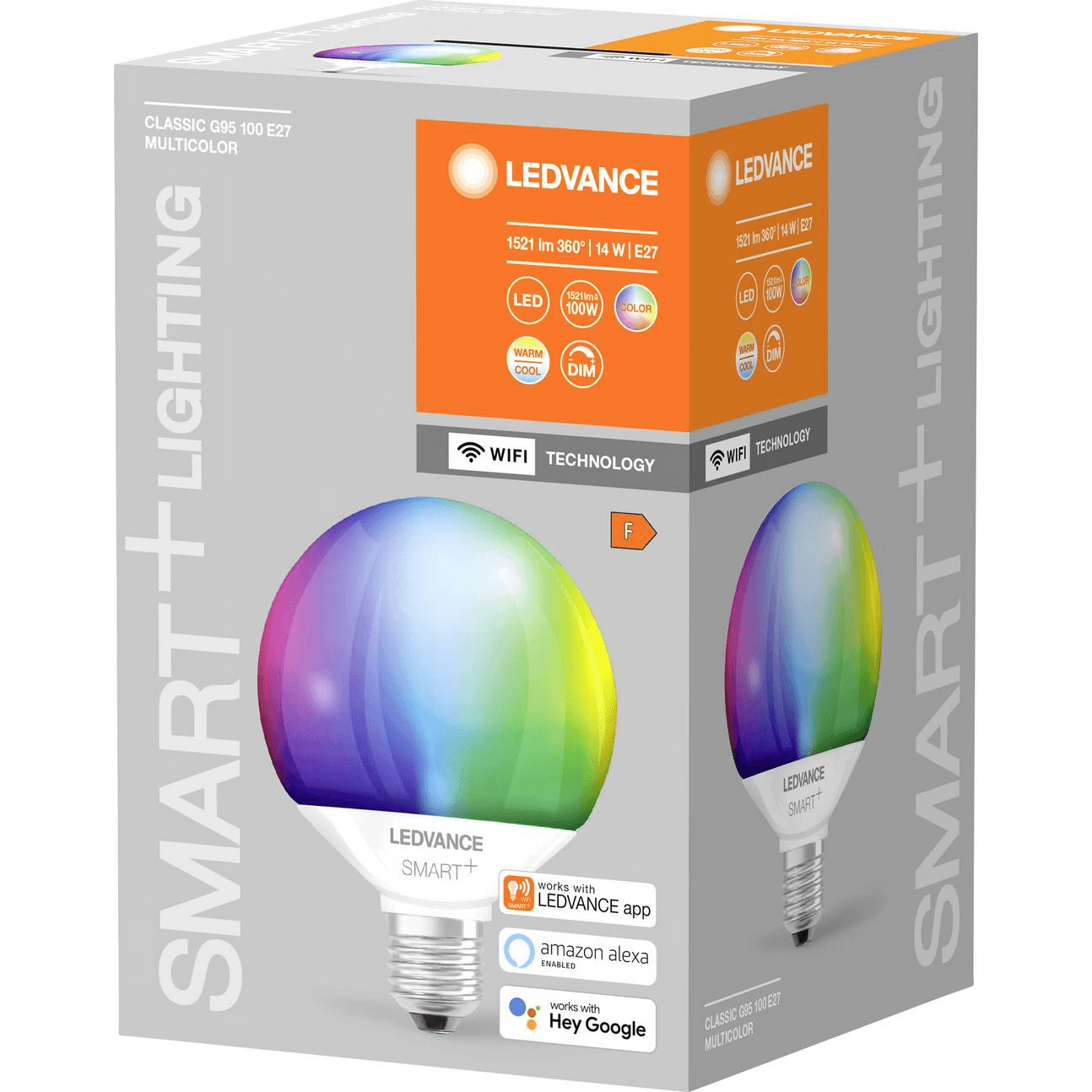 LEDVANCE SmartLED žiarovka WiFi E27, stmievateľná, RGB