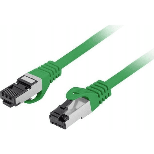 Patchcord Lanberg S/FTP 8.1 RJ45 / RJ45 1 m zelený