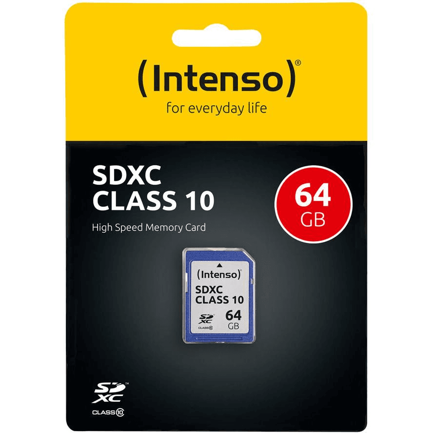 MicroSD karta Intenso 3411490 64 GB