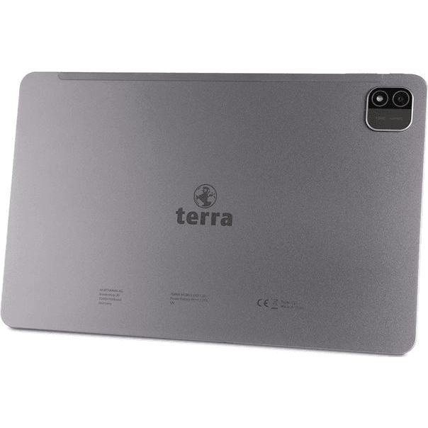 TERRA PAD 1201 4G Mediatek LTE 256 GB 32 cm (12.6") 8 GB Wi-Fi 5 (802.11ac) Android 14 Antracit