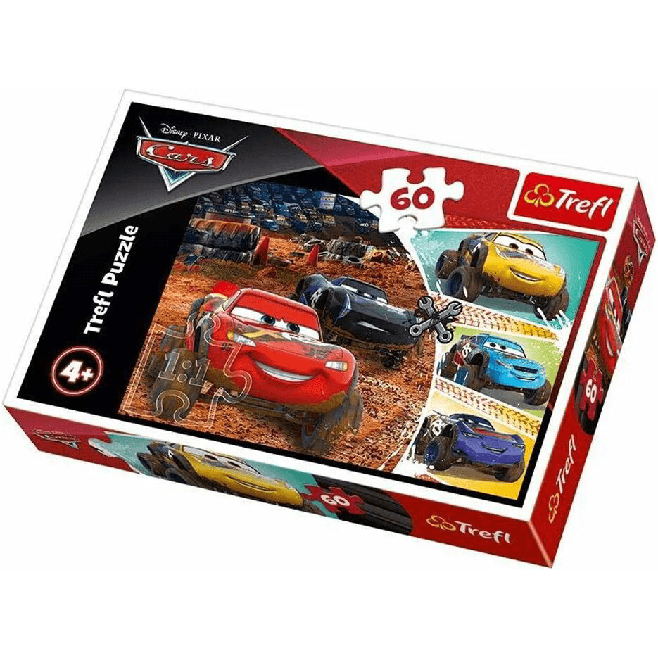 Trefl 17327 puzzle 60 kusov Vozidlá
