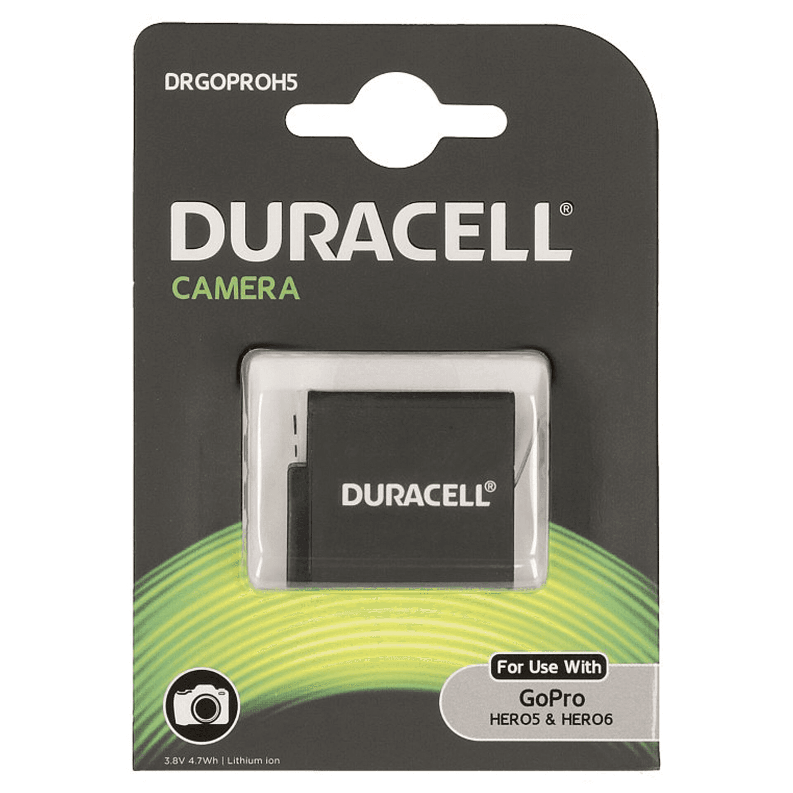 Duracell DRGOPROH5 batéria pre fotoaparáty / videokamery Lithium-ion (Li-ion) 1250 mAh