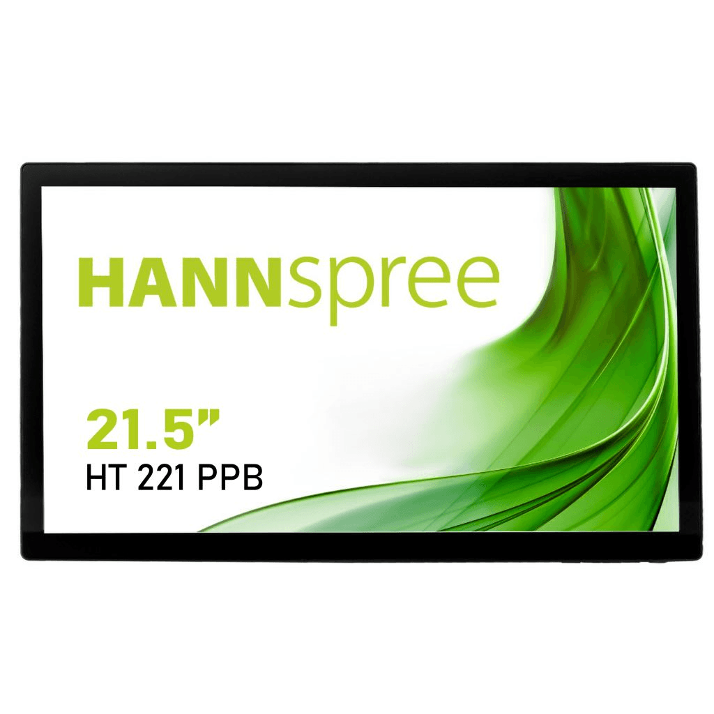 Hannspree HT 221 PPB LCD monitor 54,6 cm (21.5") 1920 x 1080 px Full HD LED Dotyková obrazovka Čierna